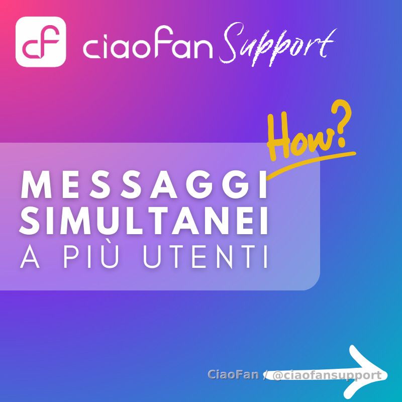 Messaggi simultanei: come comunicare con più utenti